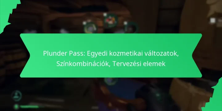 Plunder Pass: Egyedi kozmetikai változatok, Színkombinációk, Tervezési elemek