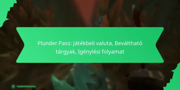 Plunder Pass: Játékbeli valuta, Beváltható tárgyak, Igénylési folyamat