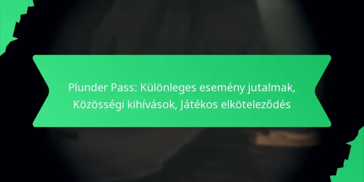 Plunder Pass: Különleges esemény jutalmak, Közösségi kihívások, Játékos elköteleződés
