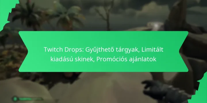 Twitch Drops: Gyűjthető tárgyak, Limitált kiadású skinek, Promóciós ajánlatok